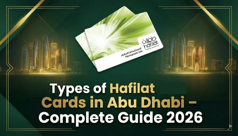 Types of Hafilat Cards in Abu Dhabi – Complete Guide